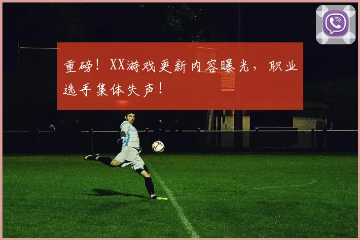 重磅!XX游戏更新内容曝光,职业选手集体失声!